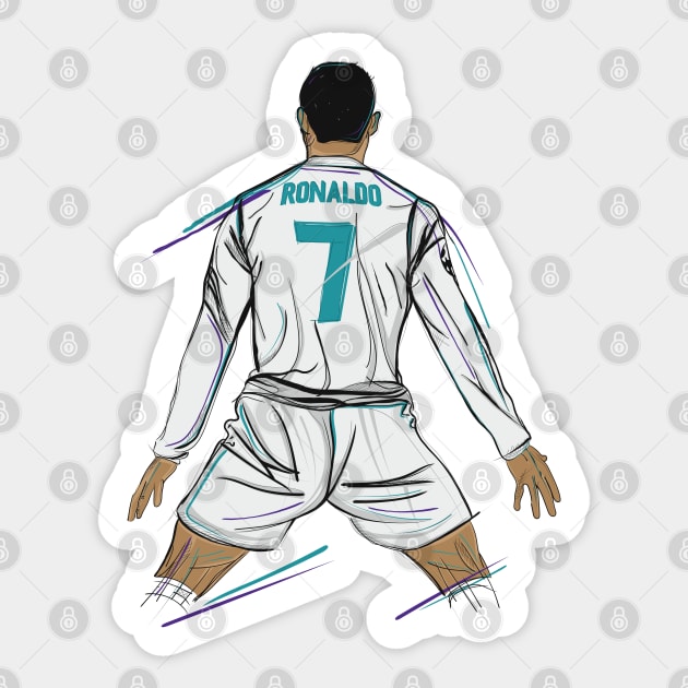 Ronaldo Sticker by Jelly89